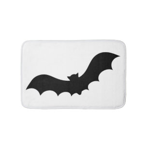 Tapis De Bain Silhouette de chauve-souris