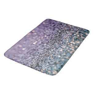 Tapis De Bain Sirène Paillettes Bokeh Glam 2