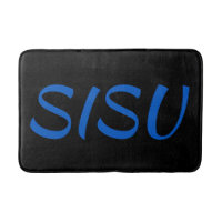 SISU Finlandais Sauna Mat (Noir; Police Alt)