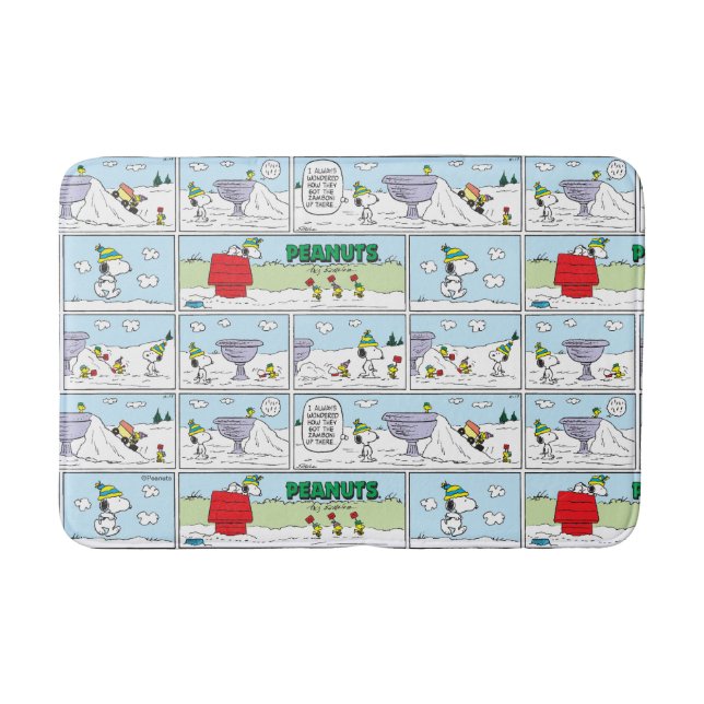 Tapis De Bain Snoopy et l'équipage Zamboni (Devant)