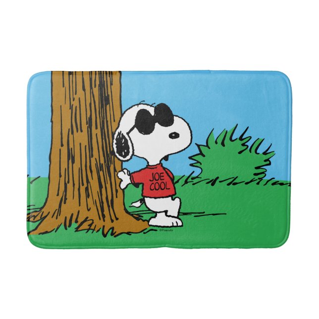 Tapis De Bain Snoopy "Joe Cool" debout (Devant)