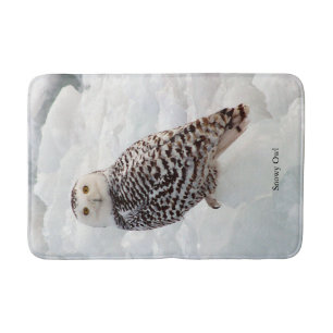 Tapis de bain Snowy Owl