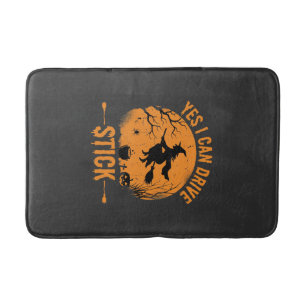 Tapis De Bain Sorcière d'Halloween Drive Stick Graphique_1