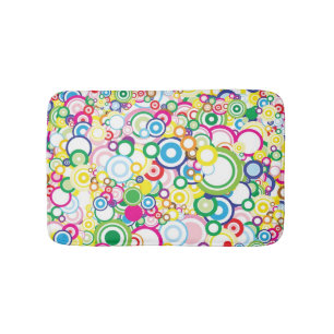 Tapis De Bain Sort de cercles vifs