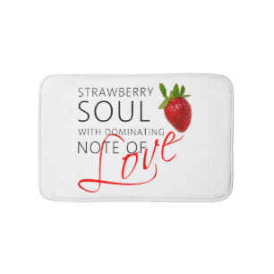 Tapis De Bain Soul aux fraises