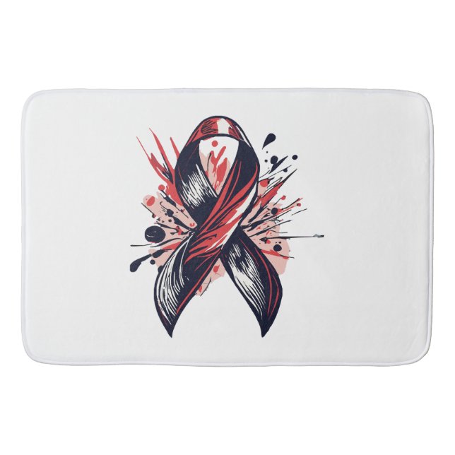 Tapis De Bain Soutien du cancer (Devant)