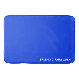 Tapis De Bain Splendid Fairywren Blue Colour