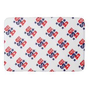Tapis De Bain Stars & Stripes USA Conception patriotique