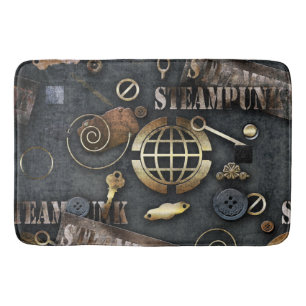 Tapis De Bain Steampunk, scrapbooking