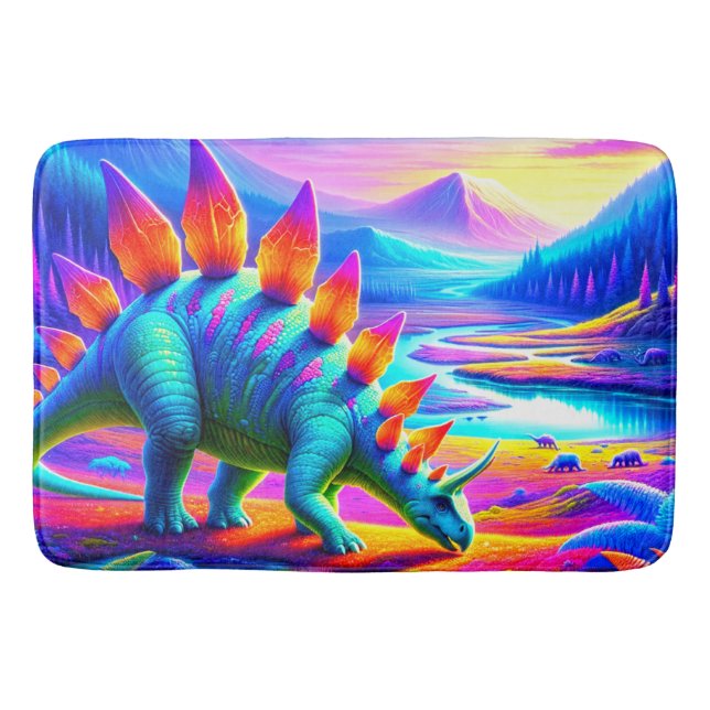 Tapis De Bain Stegosaurus  (Devant)