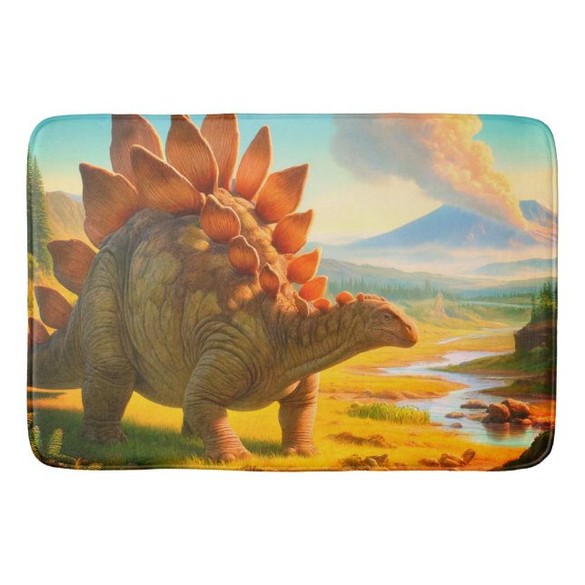 Tapis De Bain Stegosaurus  (Devant)
