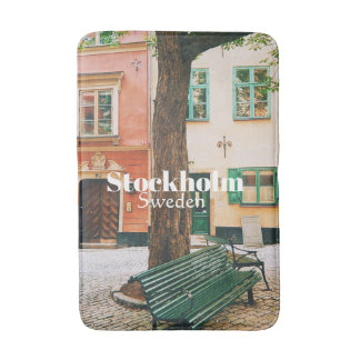Tapis De Bain Stockholm Old Town, Gamla Stan, Sweden Souvenir