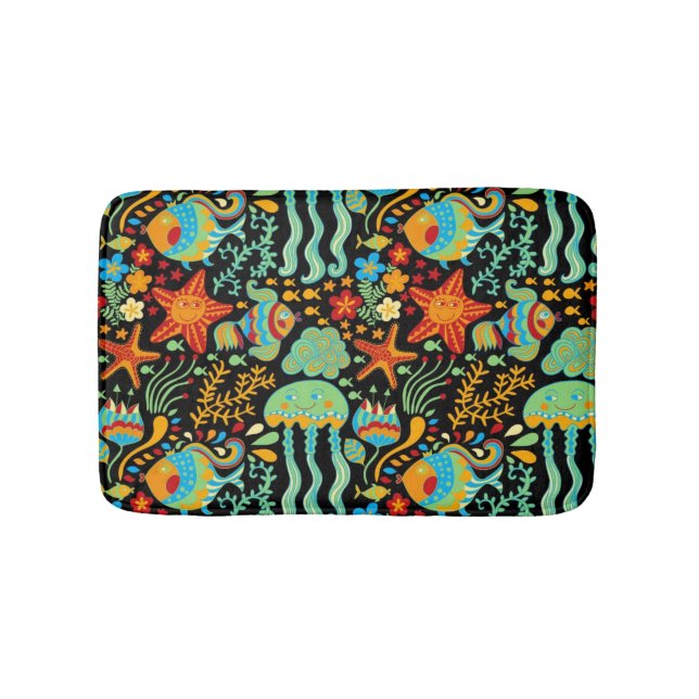 Tapis De Bain Style de dessin animé Aquatic Life (Devant)