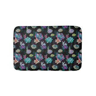 Tapis De Bain Succulent Motif sans fil