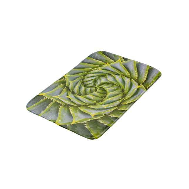 Tapis de bain succulent pour votre salle de bains (Angle)