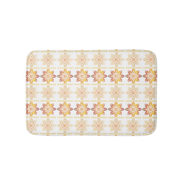 Tapis De Bain SUN traditionnel letton conception géométrique VII (Devant)