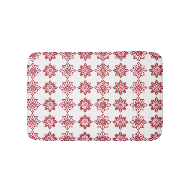 Tapis De Bain SUN traditionnel letton motif géométrique IV (Devant)