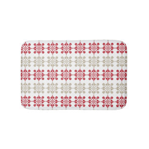 Tapis De Bain SUN traditionnel letton motif géométrique VI