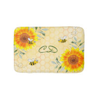 Sunflower bourdonne abeilles jaune nid d'abeille m