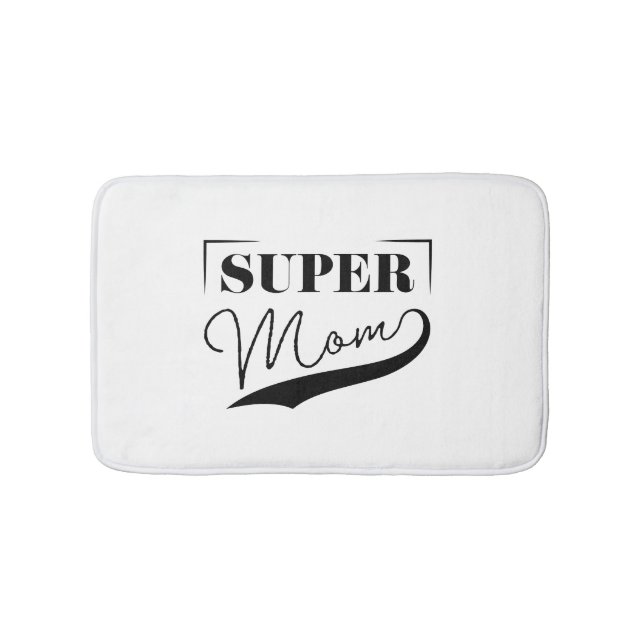 Tapis De Bain Super Maman (Devant)