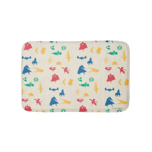 Tapis De Bain Super Pets & Justice League Motif Silhouette