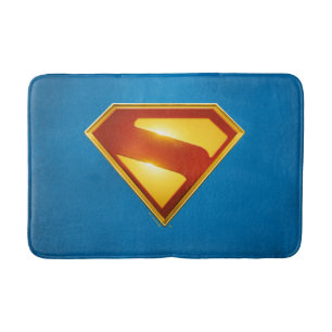 Tapis De Bain Superman Golden S Shield brillance