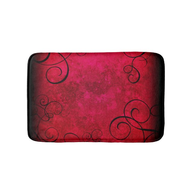 Tapis De Bain Swirls gothiques (Devant)