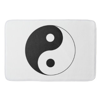 Tapis De Bain Symbole spirituel du Yin Yang