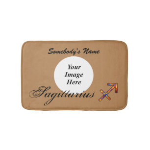 Tapis De Bain Symbole zodiaque Sagittarius Élément par K Yoncich