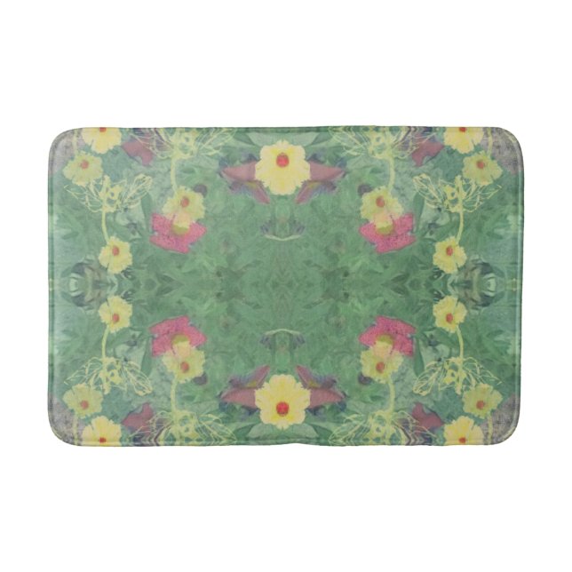Tapis De Bain Symétrie de la Boca Wilflower (Devant)
