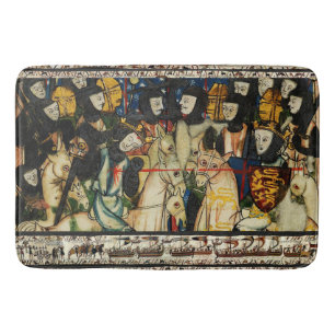 Tapis De Bain TAPESTRE BAYEUX 1066 Mort du roi Harold