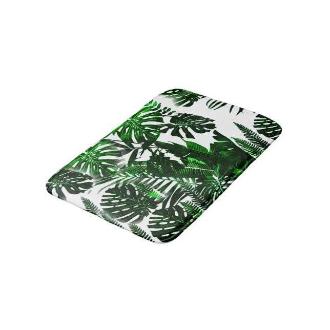 Tapis De Bain Tapis de douche de feuille de banane (Angle)