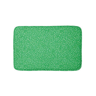Tapis De Bain Tapis vert moucheté