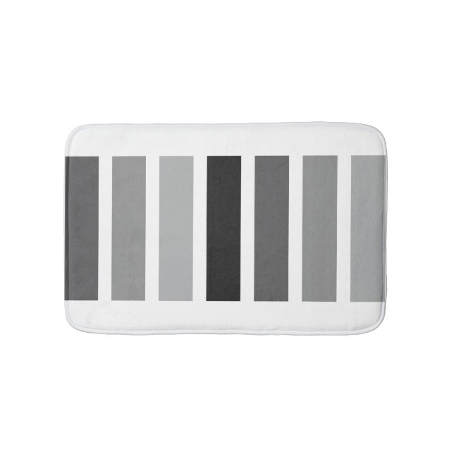 Tapis De Bain Teintes gris argenté (Devant)