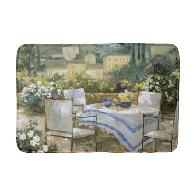 Tapis De Bain Terrasse de la Toscane (Devant)