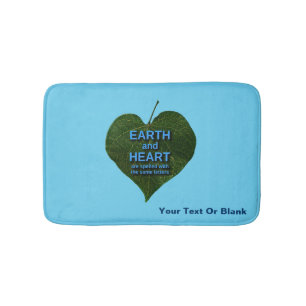 Tapis De Bain Terre - Anagram du coeur