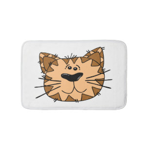Tapis De Bain Tête de chat