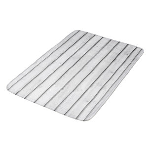 Tapis De Bain TêtesBoisBlanc Envelopper le papier sans soudure
