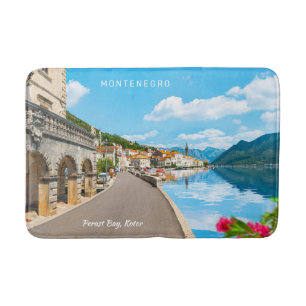 Tapis De Bain Texte personnalisé Monténégro