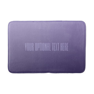 Tapis de bain texte personnalisé Violet violet dég