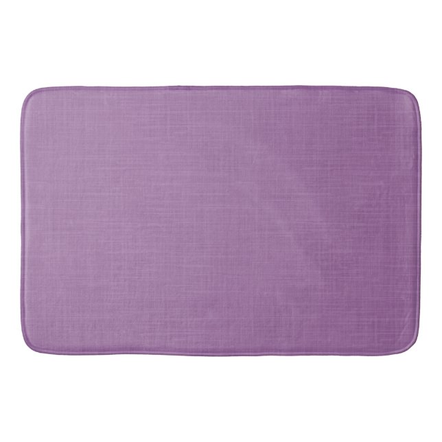Tapis De Bain Texturé agréable lilas. (Devant)