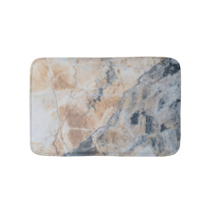 Tapis De Bain Texture cool en pierre de marbre
