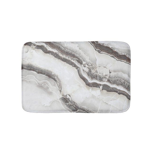 Tapis De Bain Texture de marbre, dalle italienne haute résolutio (Devant)