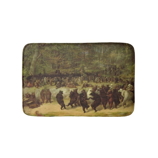 Tapis De Bain The Bear Dance Painting (Devant)