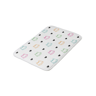 Tapis De Bain Thème de chat mignon