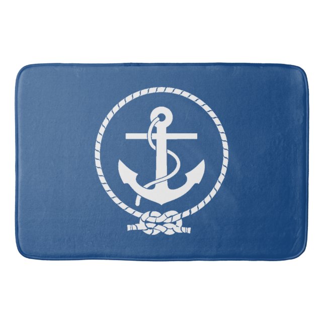 Tapis De Bain Thème nautique (Devant)