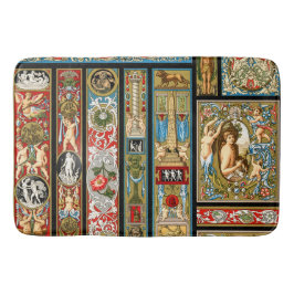 Tapis De Bain Thèmes de la Renaissance Textiles et tissus