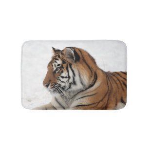 Tapis De Bain Tigre animal sauvage personnalisé