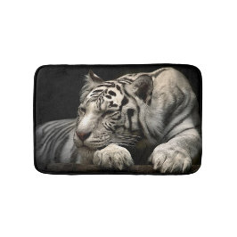 Tapis De Bain Tigre blanc