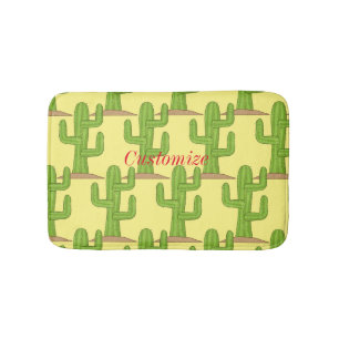 Tapis De Bain Tonnerre de Cactus du Saguaro